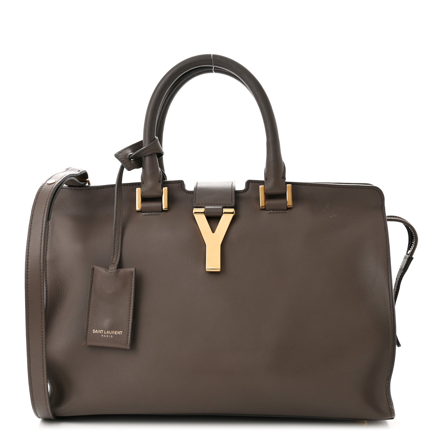 Saint Laurent Calfskin Small Classic Y Cabas Mousse 1 of 17