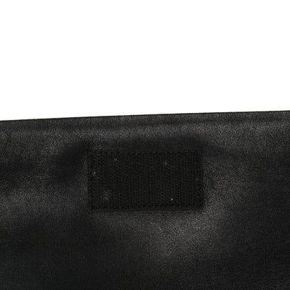 Prada Calfskin Fabric Messenger Bag Black 14 of 16