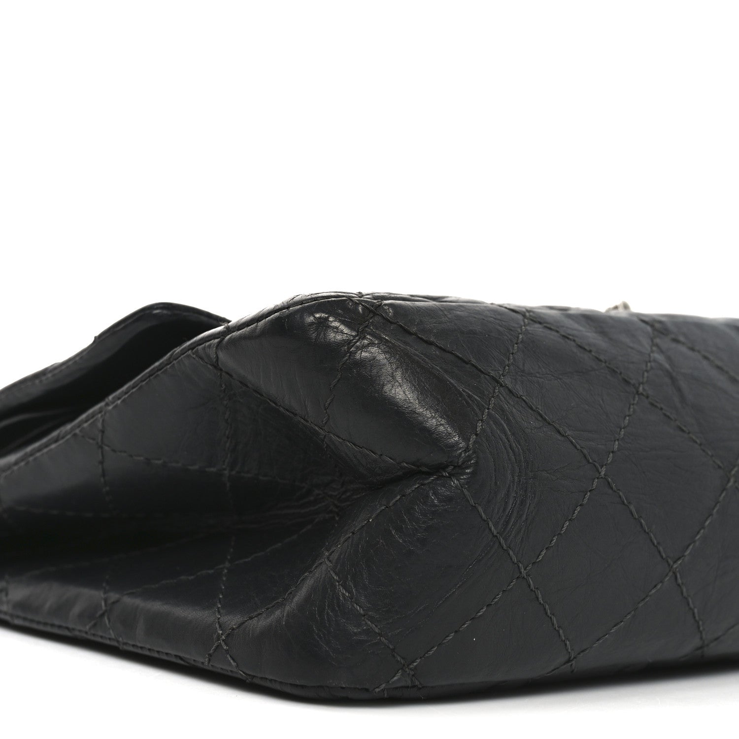 Chanel Aged Calfskin Quilted 2.55 Reissue 226 Flap Grey 9 of 10