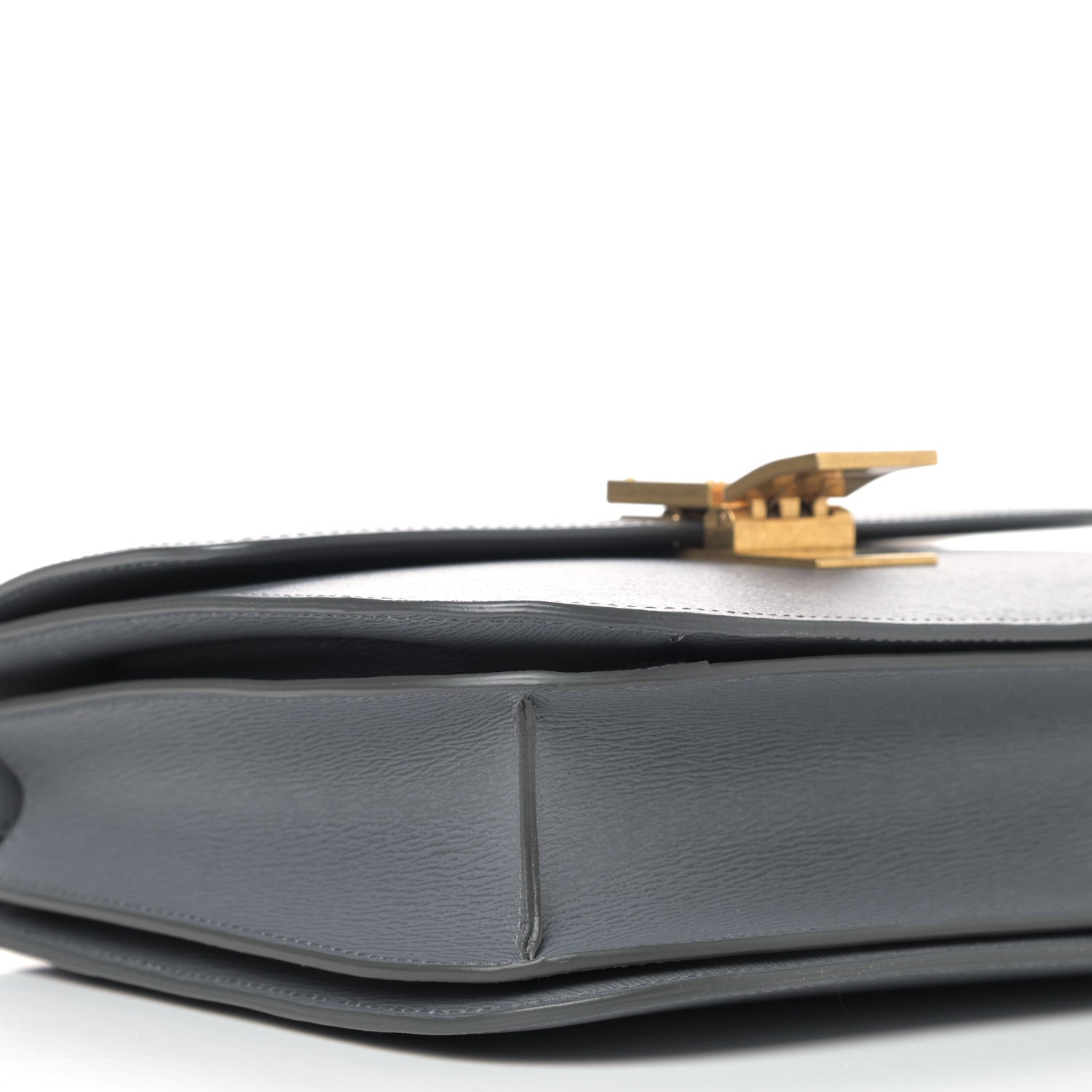 Celine Liege Calfskin Medium Classic Box Flap Bag Medium Grey 5 of 10