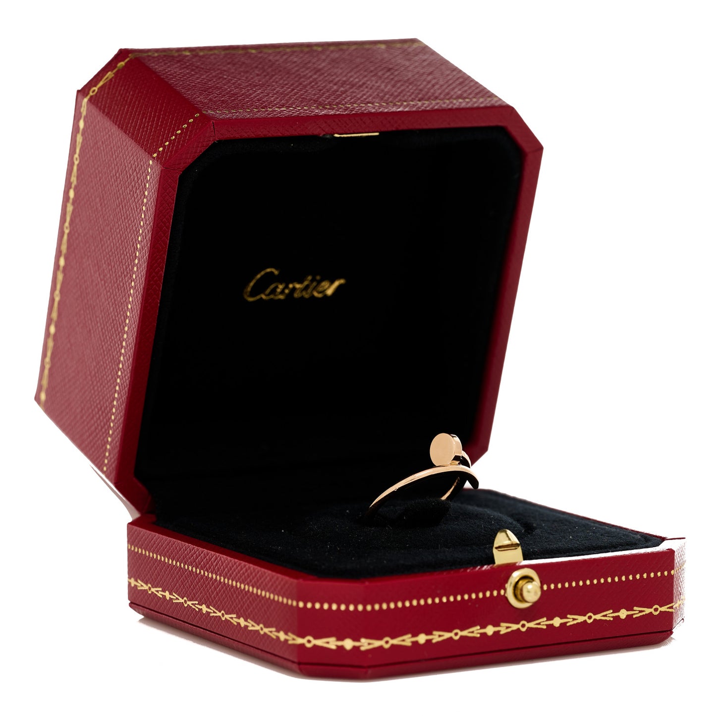 18K Pink Gold Small Juste Un Clou Ring 51 5.75
