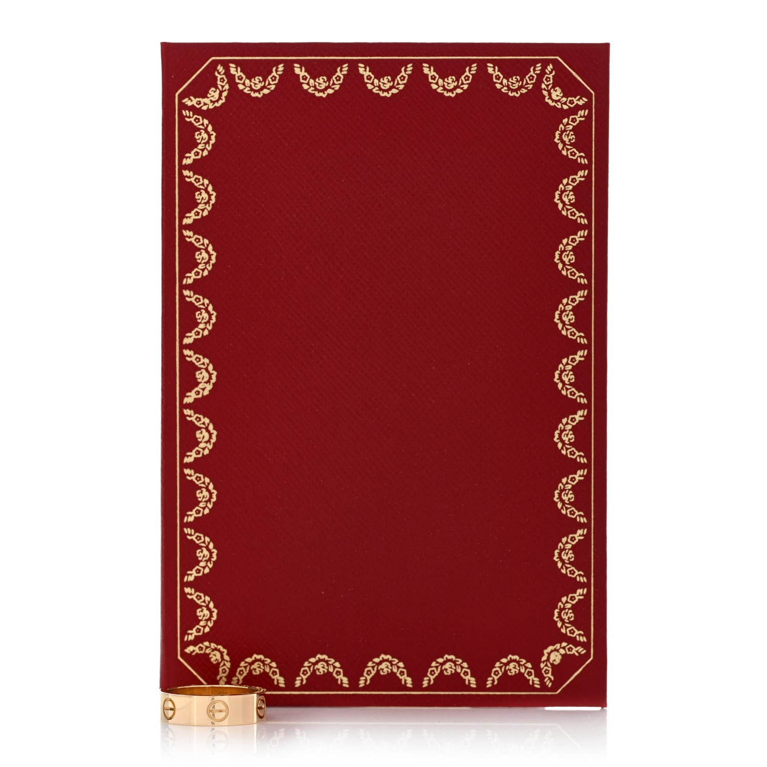 Cartier 18K Yellow Gold 5.5mm LOVE Ring 54 6.75 3 of 5