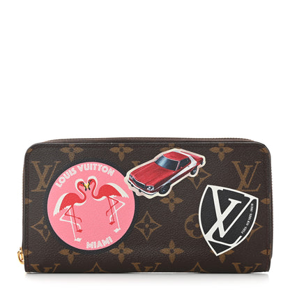 Louis Vuitton Monogram World Tour Zippy Wallet 1 of 8
