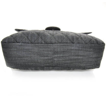 Chanel Denim Quilted Stretch Spirit Messenger Bag 5 of 11