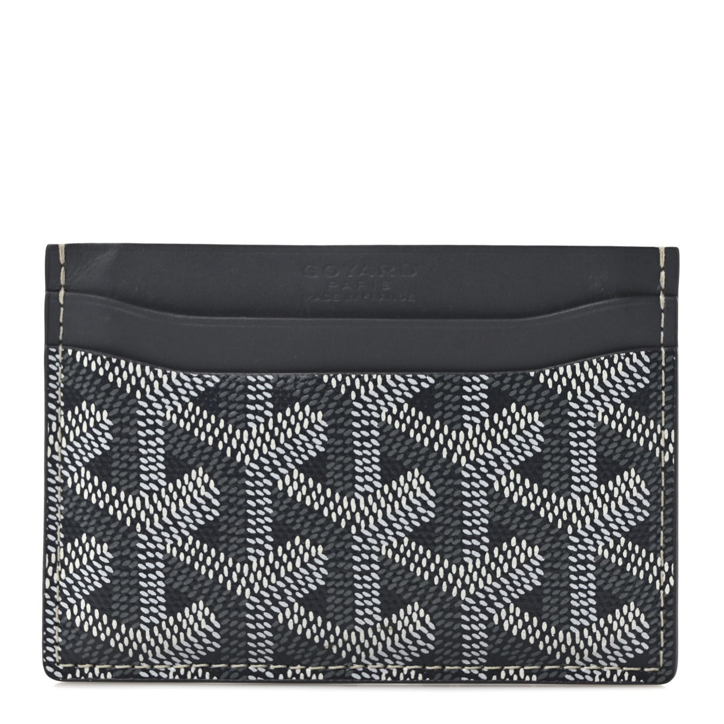 Goyardine Saint Sulpice Card Holder Grey