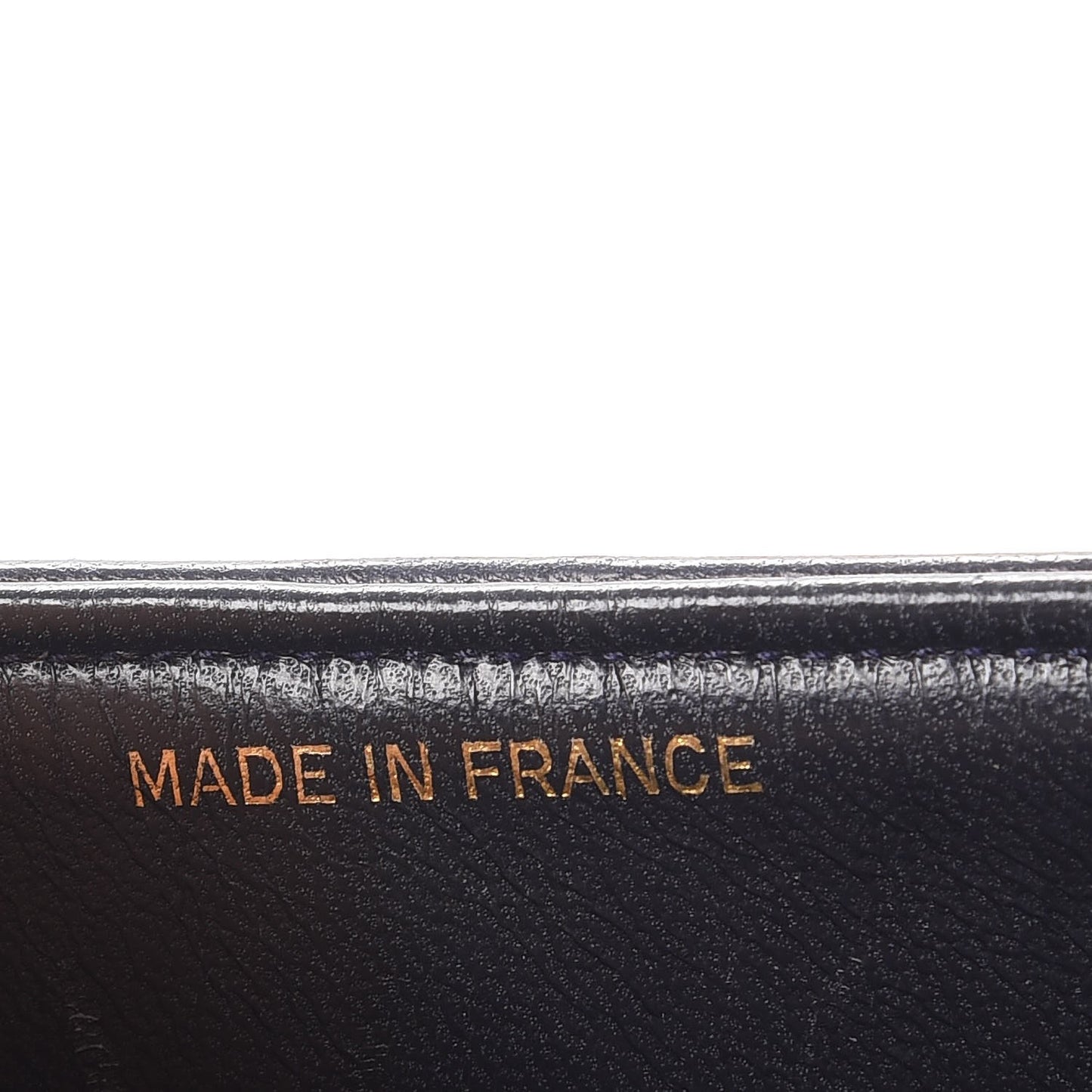 Lambskin Quilted Medium Double Flap Navy