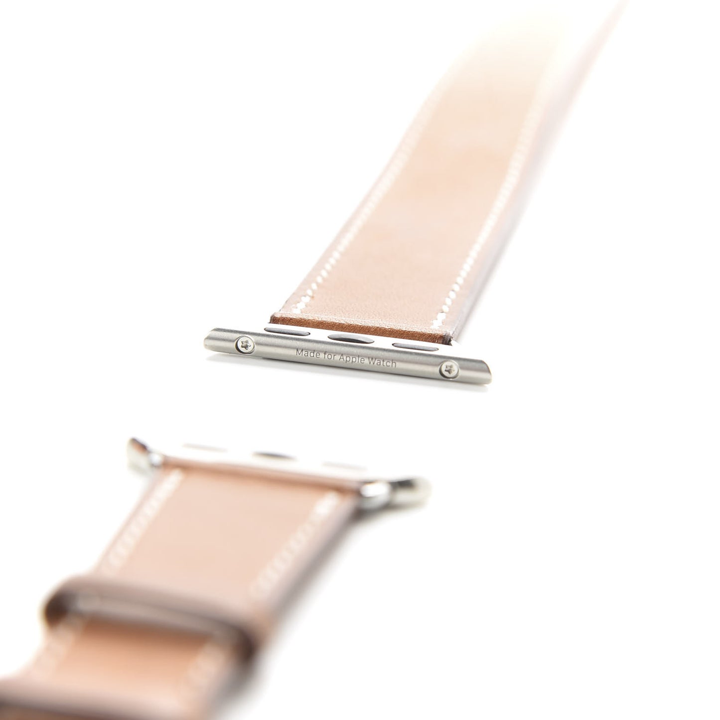 Barenia 40mm Apple Watch Double Tour Band Fauve