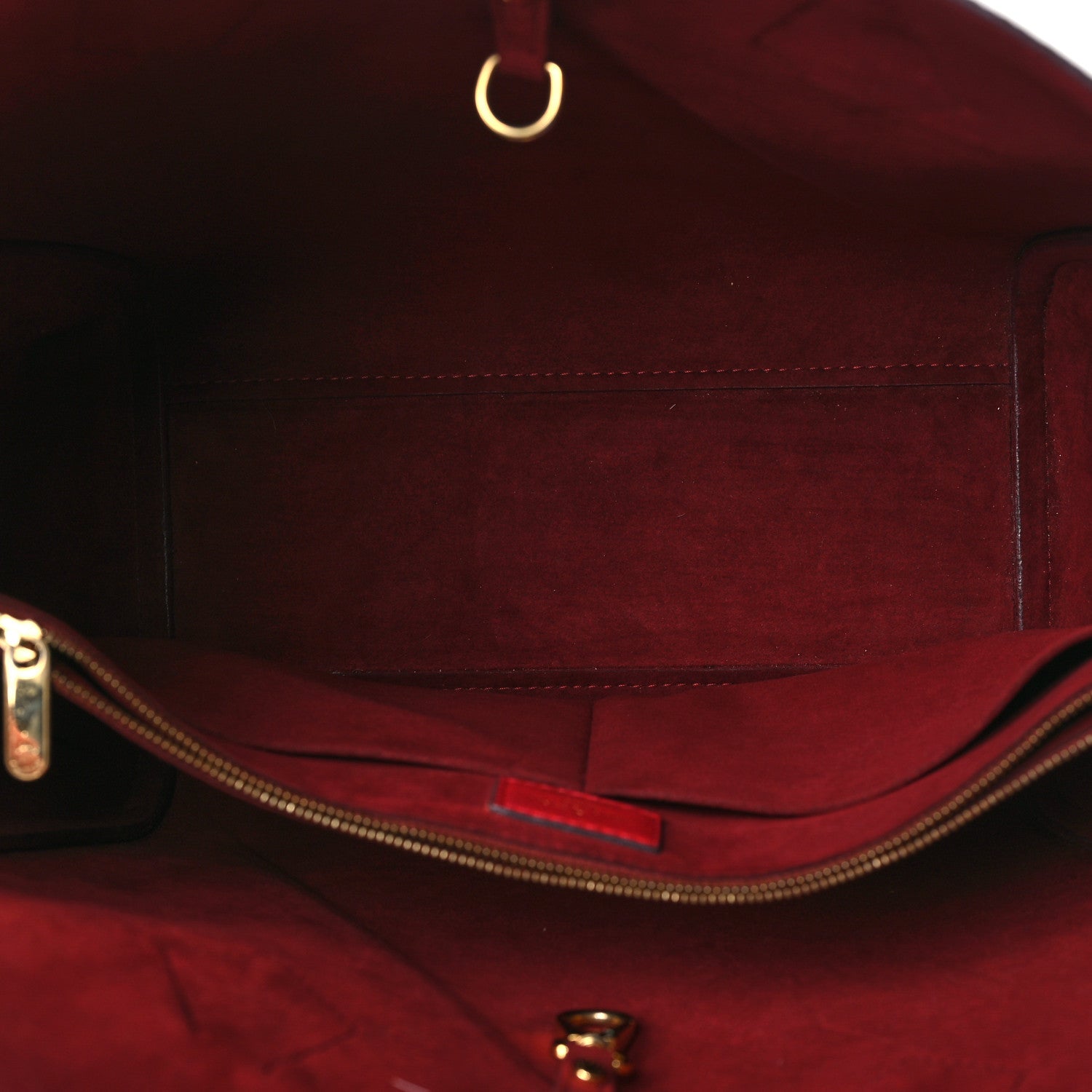 Louis Vuitton Calfskin Monogram Kimono Tote Cherry 5 of 10