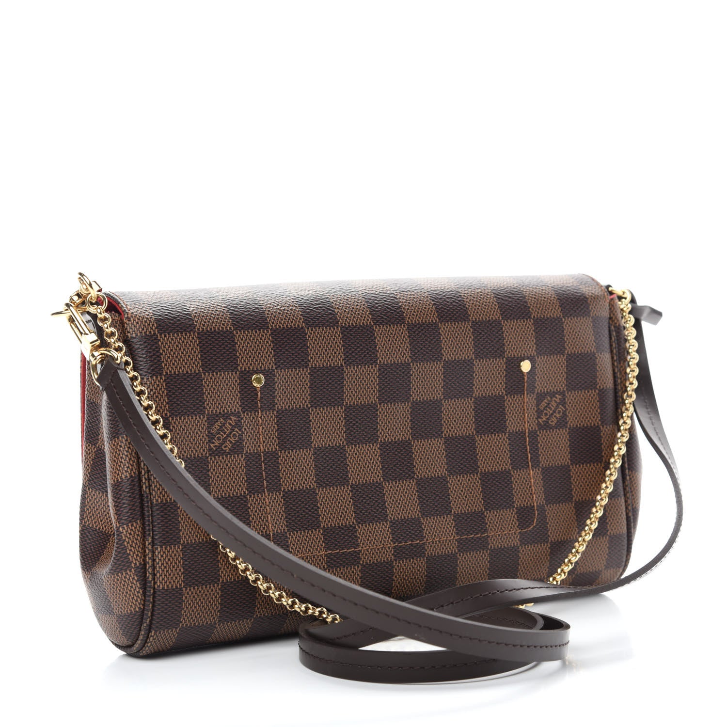 Louis Vuitton Damier Ebene Favorite MM 3 of 11