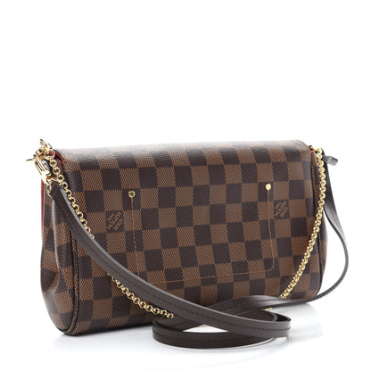 Louis Vuitton Damier Ebene Favorite MM 3 of 11