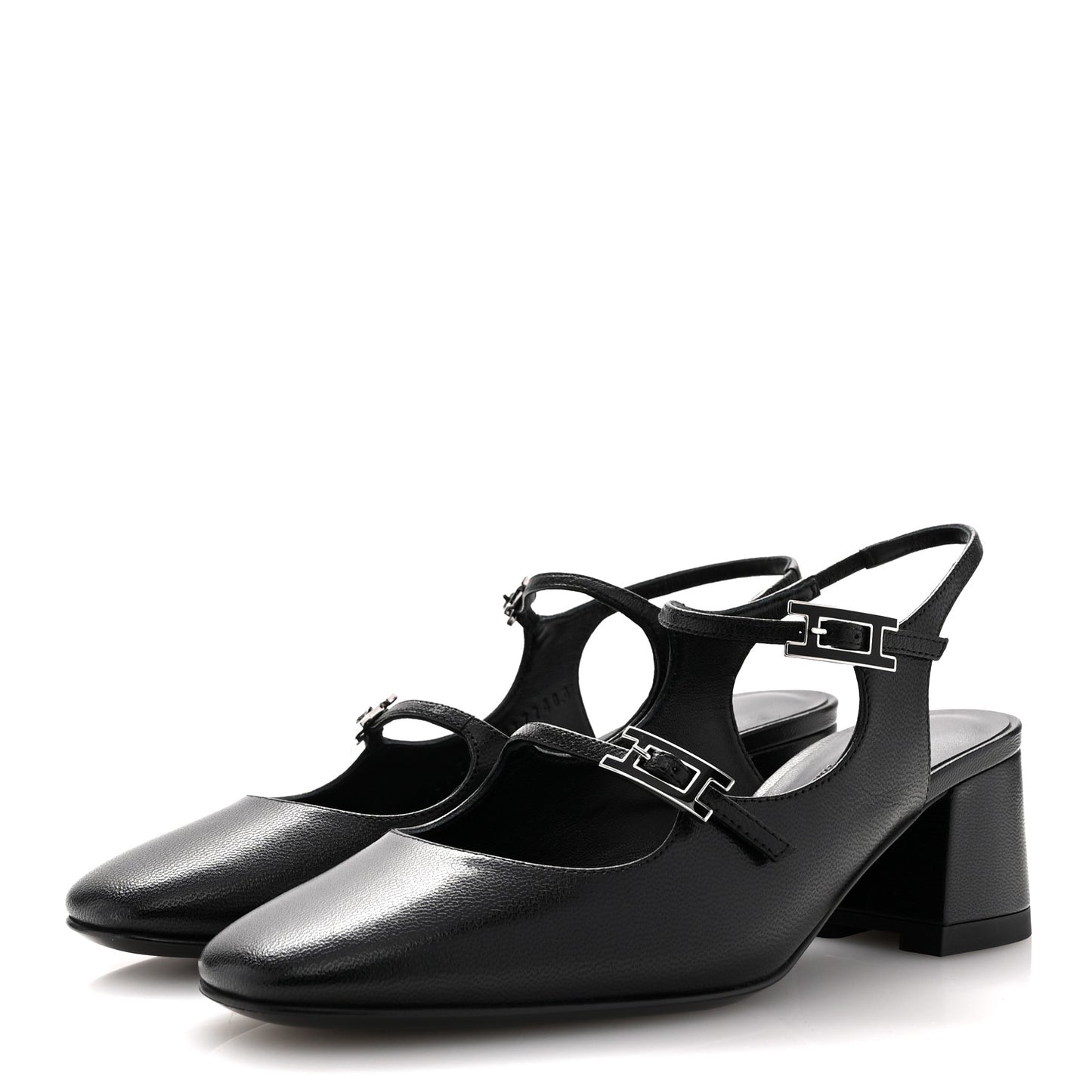 Goatskin Jackie 50 Pumps 35 Black