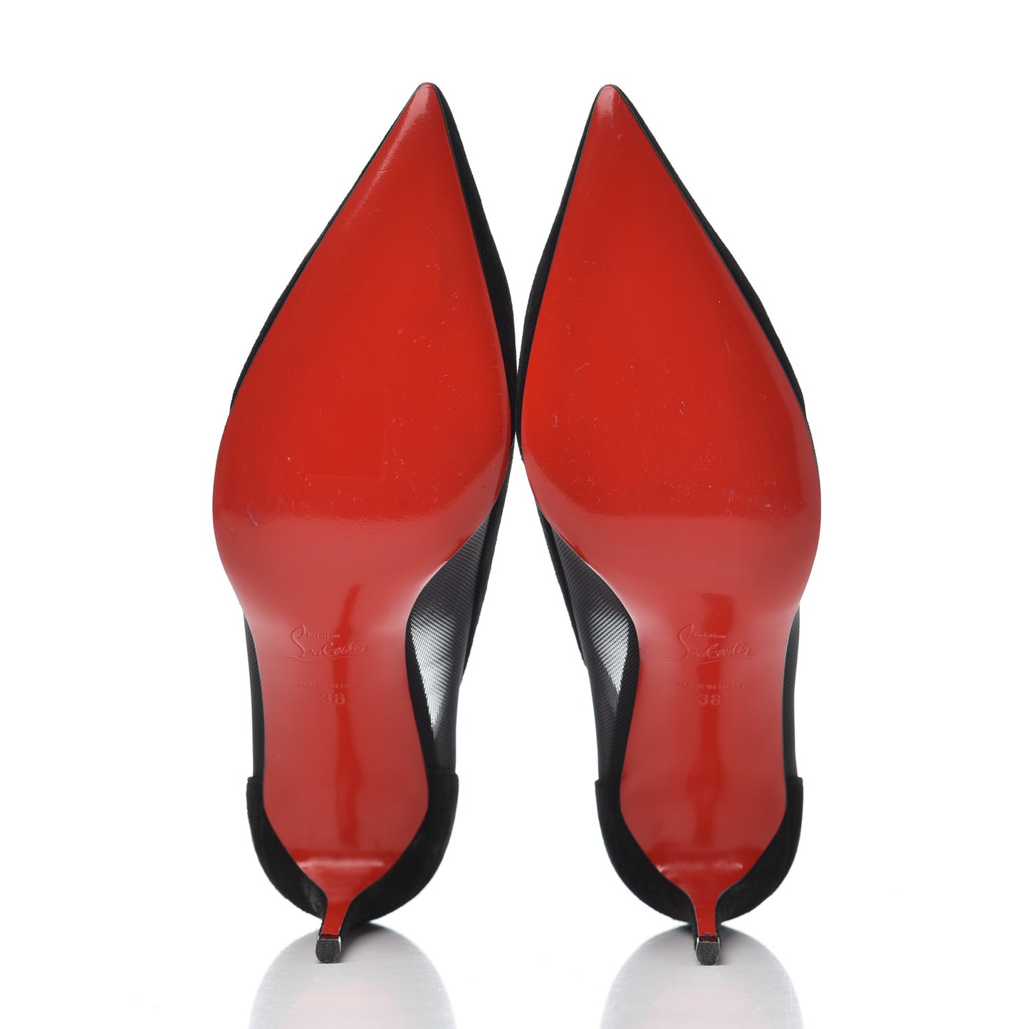 Veau Velours Rete Galativi 85 Pumps 38 Black
