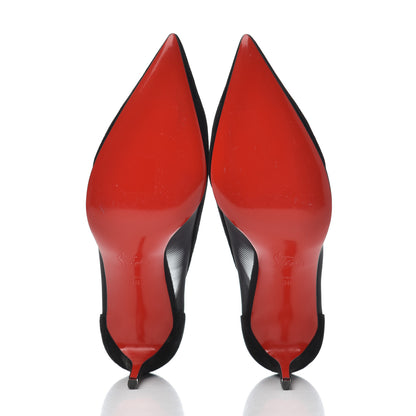 Christian Louboutin Veau Velours Rete Galativi 85 Pumps 38 Black 5 of 15