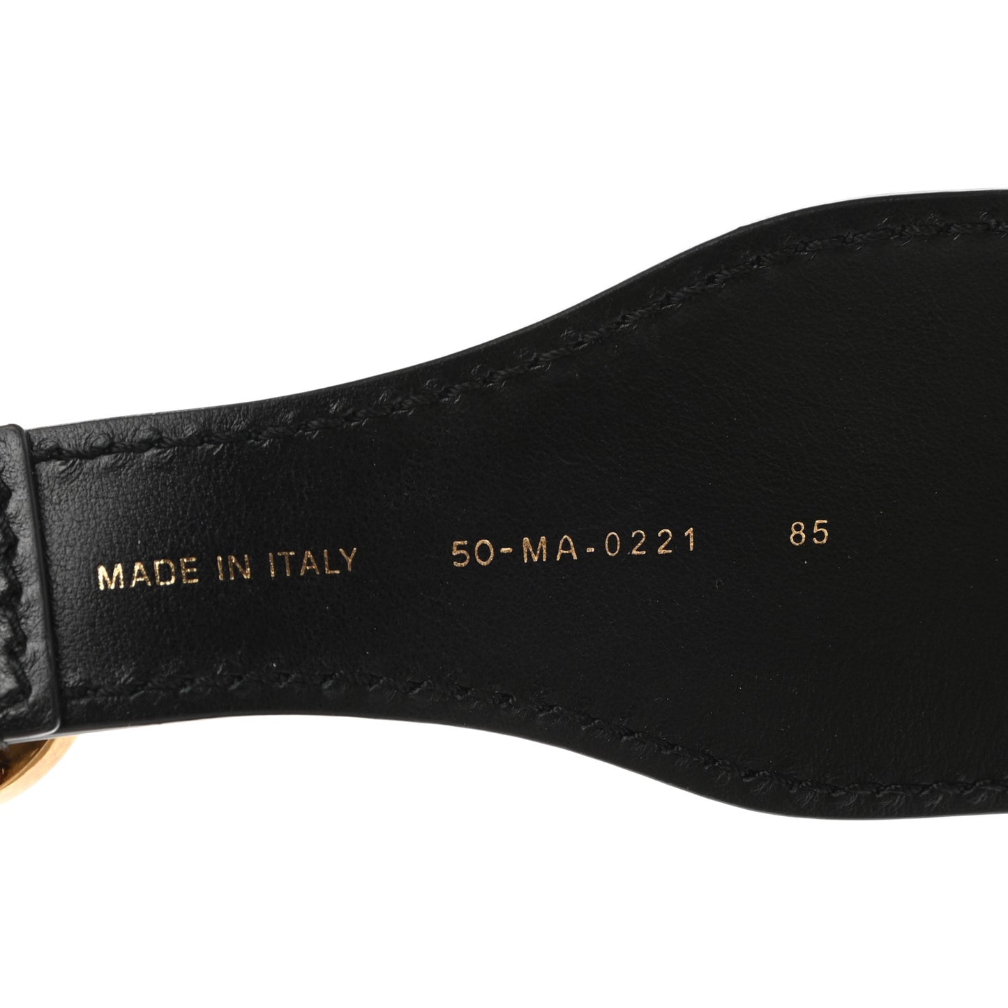 Canvas Embroidered Large Book Belt 85 34 Bleu