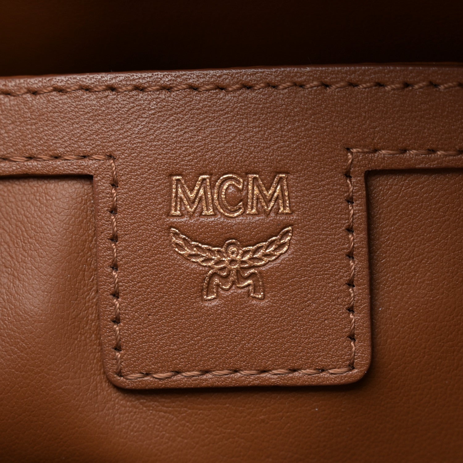 MCM Visetos Small Side Stud Stark Backpack Black 6 of 13