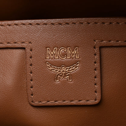 MCM Visetos Small Side Stud Stark Backpack Black 6 of 13