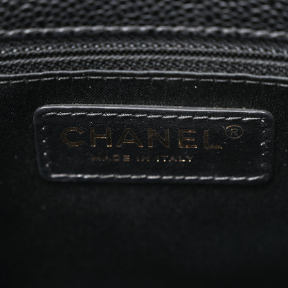 Chanel Caviar Quilted Grand Shopping Tote GST Black 6 of 15