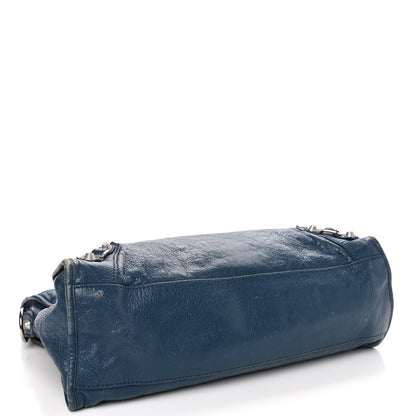 Balenciaga Agneau Giant 12 Silver Hardware City Bleu Cobalt Bleu Electric 3 of 10