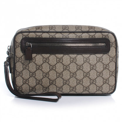 Gucci GG Plus Monogram Clutch Wristlet Unisex 1 of 7
