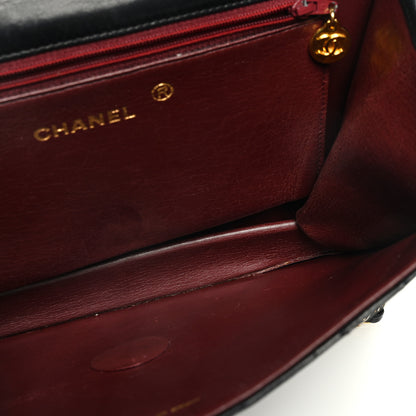 Chanel Lambskin Quilted Small Single Flap Black 7 of 10