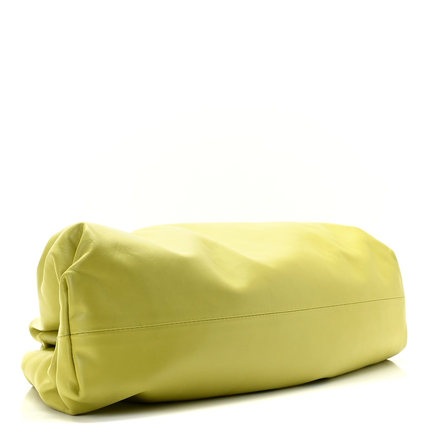 Bottega Veneta Smooth Butter Calf The Pouch Oversized Clutch Kiwi 3 of 8
