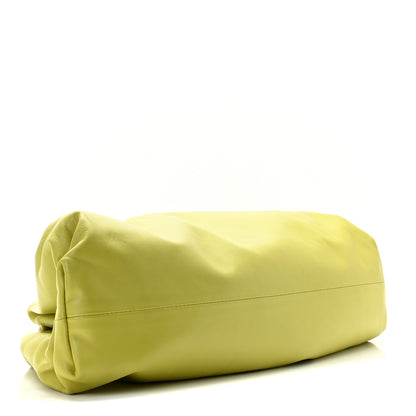 Bottega Veneta Smooth Butter Calf The Pouch Oversized Clutch Kiwi 3 of 8
