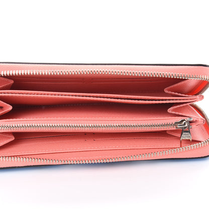 Louis Vuitton Epi Zippy Wallet Aqua 5 of 9
