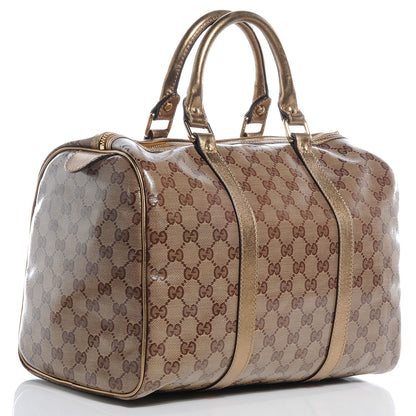 Gucci Crystal Monogram Joy Medium Boston 3 of 8
