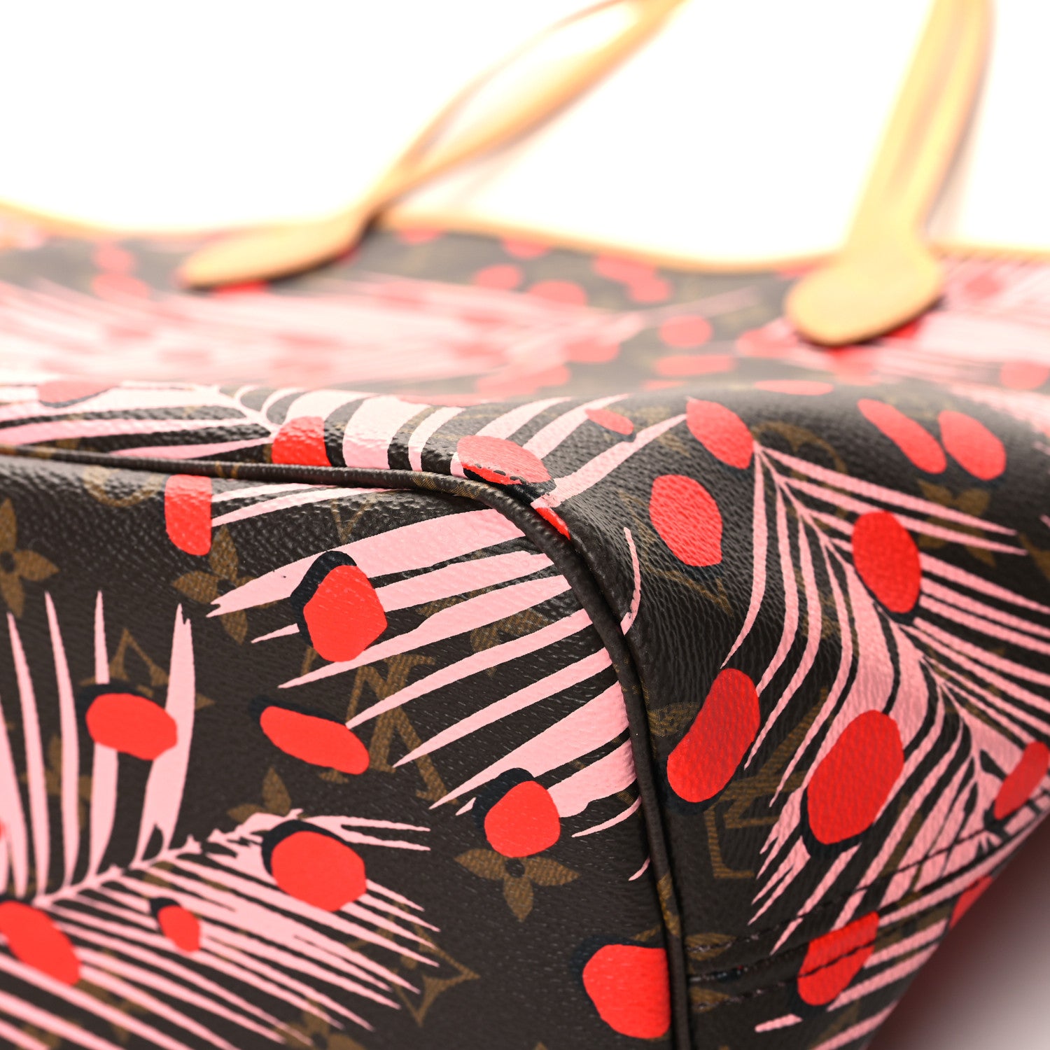 Louis Vuitton Monogram Jungle Dots Neo Neverfull MM Sugar Pink Poppy 12 of 12