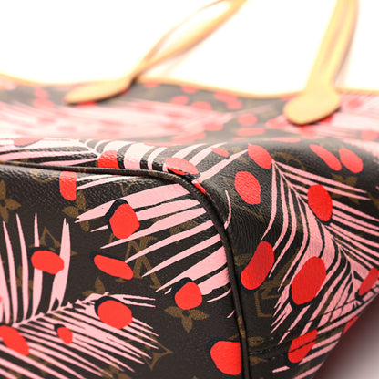 Louis Vuitton Monogram Jungle Dots Neo Neverfull MM Sugar Pink Poppy 12 of 12