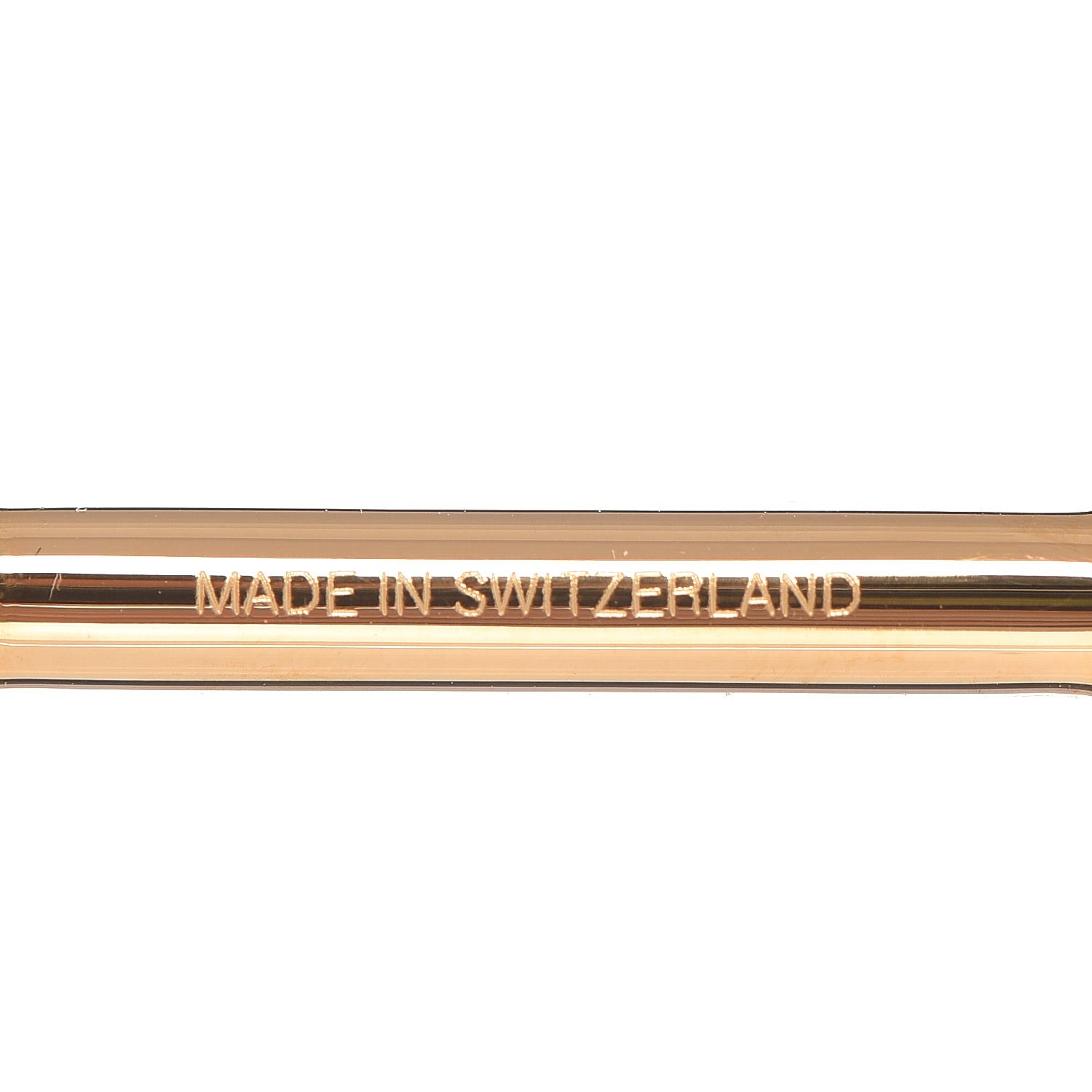 Hermes Polished 13mm Gamma Belt Buckle Gold 4 of 6