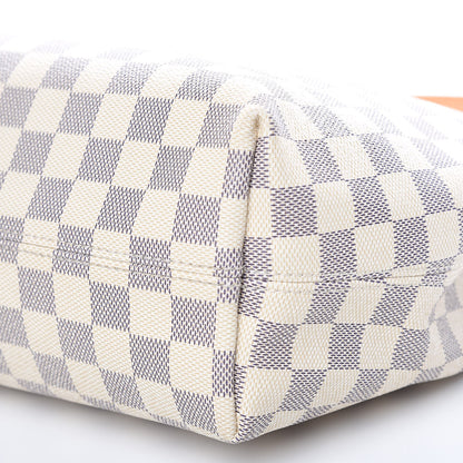Louis Vuitton Damier Azur Graceful PM Rose Ballerine 11 of 14