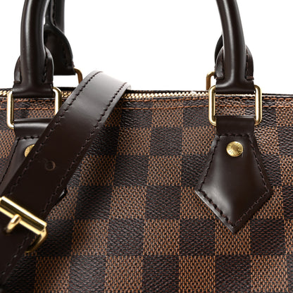 Louis Vuitton Damier Ebene Speedy Bandouliere 25 7 of 9