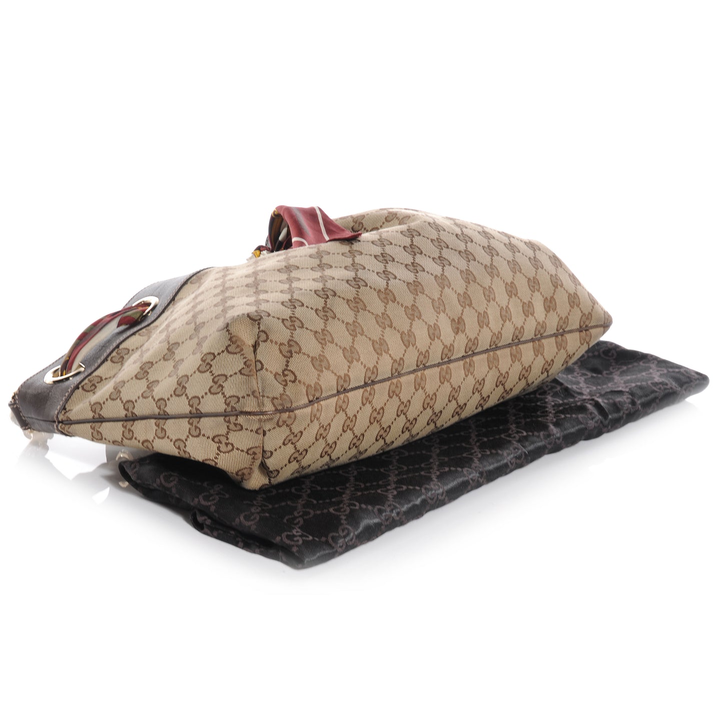 Monogram Positano Hobo Brown