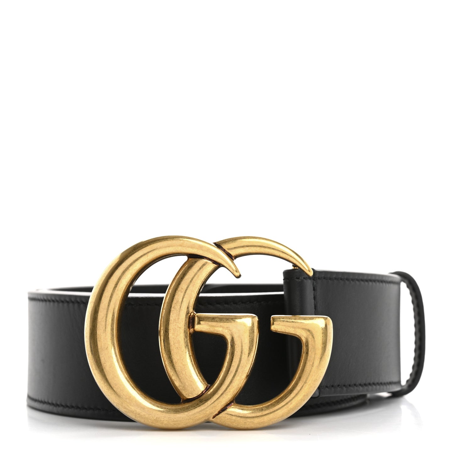 Calfskin Double G 40mm Belt 80 32 Black