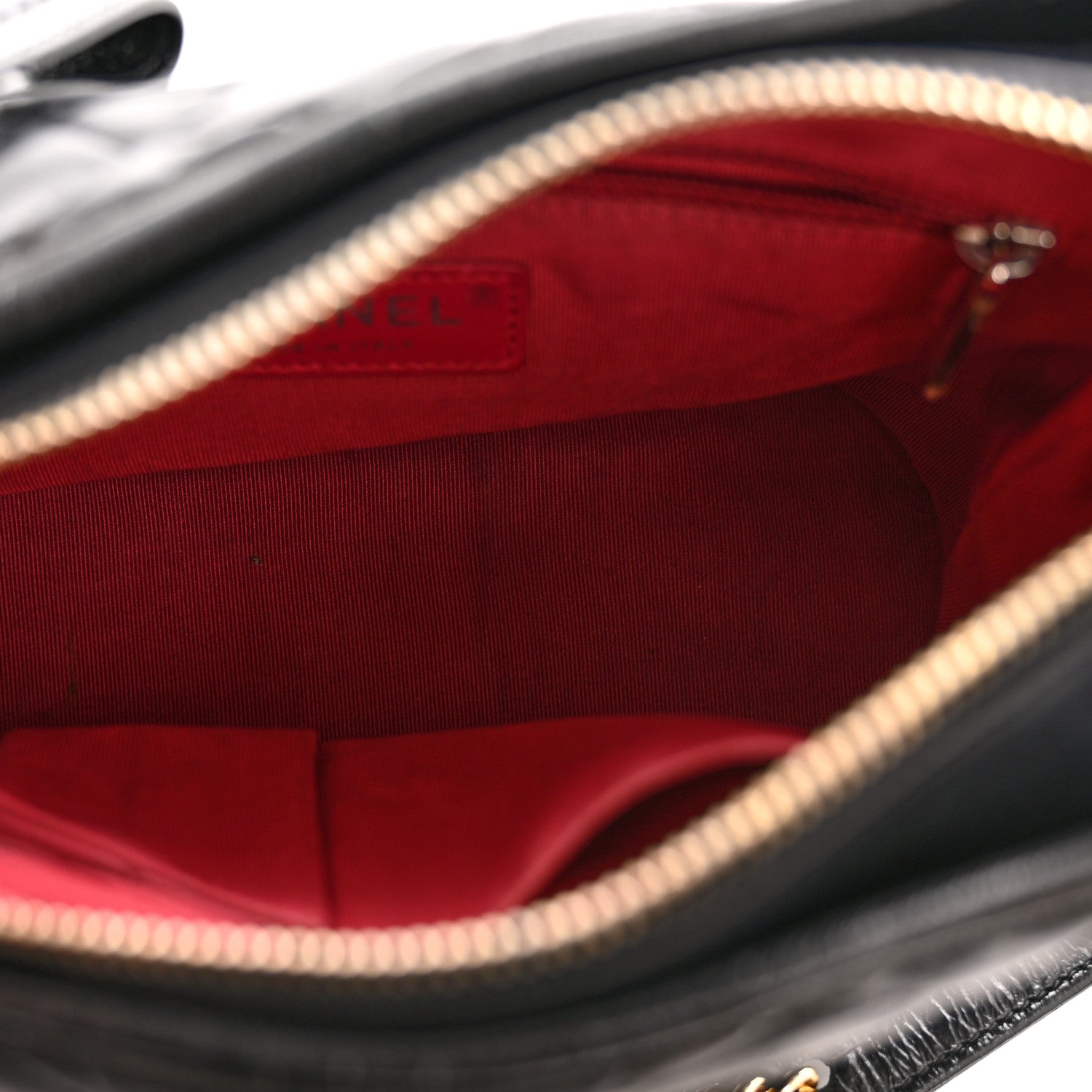 Chanel Aged Calfskin Quilted Small Gabrielle Hobo Black 5 of 13