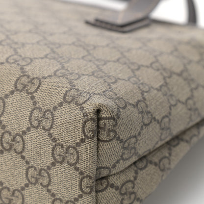 Gucci GG Supreme Monogram Small Joy Tote Dark Brown 11 of 12