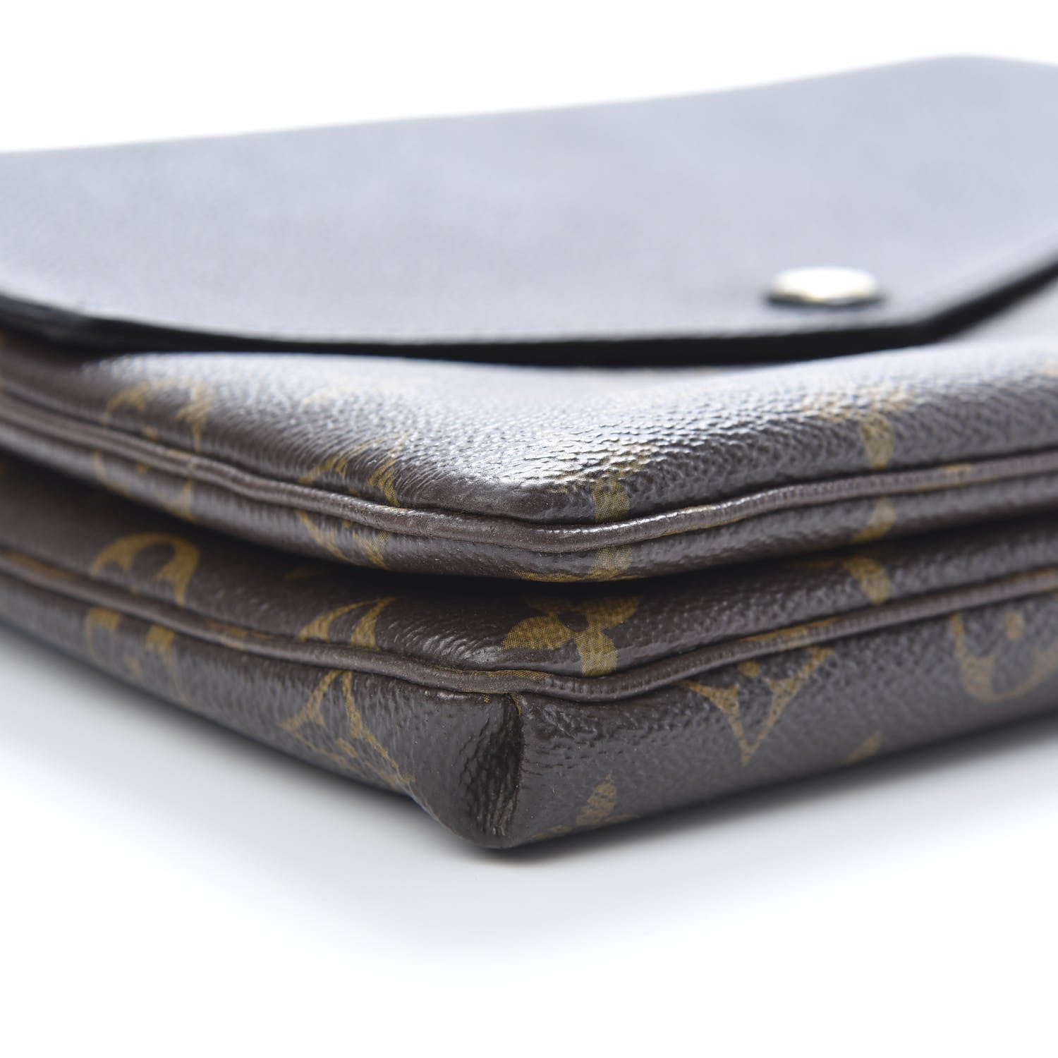 Louis Vuitton Monogram Twice Pochette Black 10 of 14