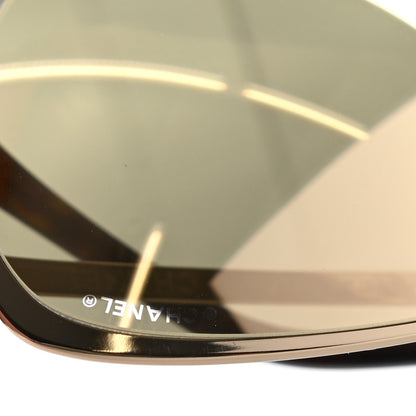 Chanel Metal Mirrored Pilot Summer Sunglasses 4223 Gold 11 of 12