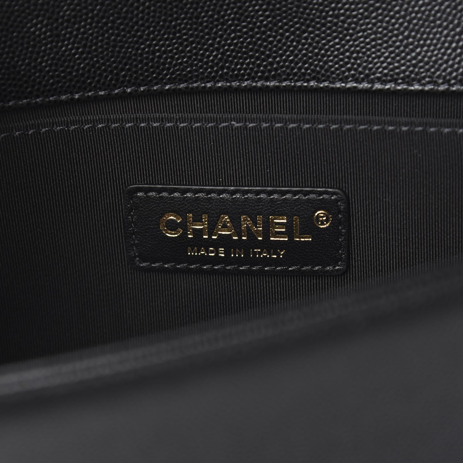 Chanel Caviar Quilted Medium Boy Flap Black 5 of 9