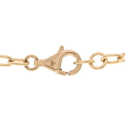 Foundrae 18K Yellow Gold Fine Mixed Clip Chain Necklace 4 of 4