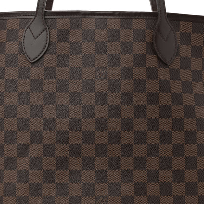 Louis Vuitton Damier Ebene Neo Neverfull MM Rose Ballerine 8 of 12