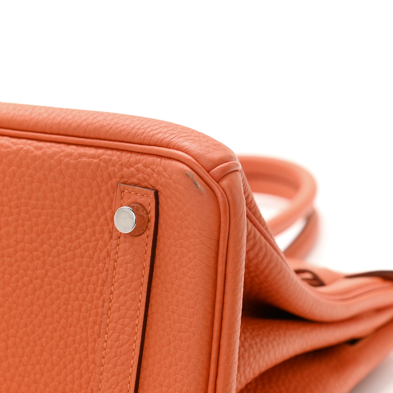 Hermes Togo Birkin 30 Orange 9 of 15