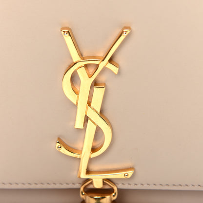 Saint Laurent Smooth Calfskin Medium Classic Monogram Kate Tassel Satchel Nude Powder 17 of 18
