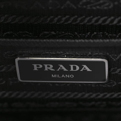 Prada Tessuto Nylon Saffiano Tote Black 5 of 7