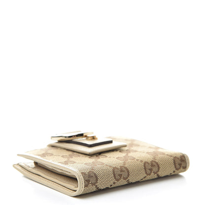 Gucci Monogram Abbey Compact Wallet White 4 of 12
