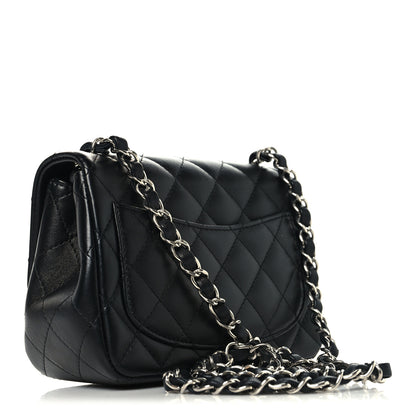 Chanel Lambskin Quilted Mini Square Flap Black 3 of 11
