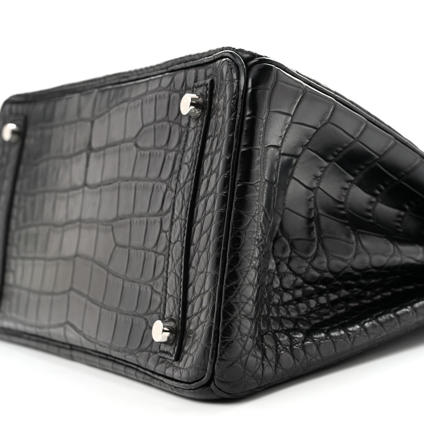 Matte Alligator Birkin 30 Black