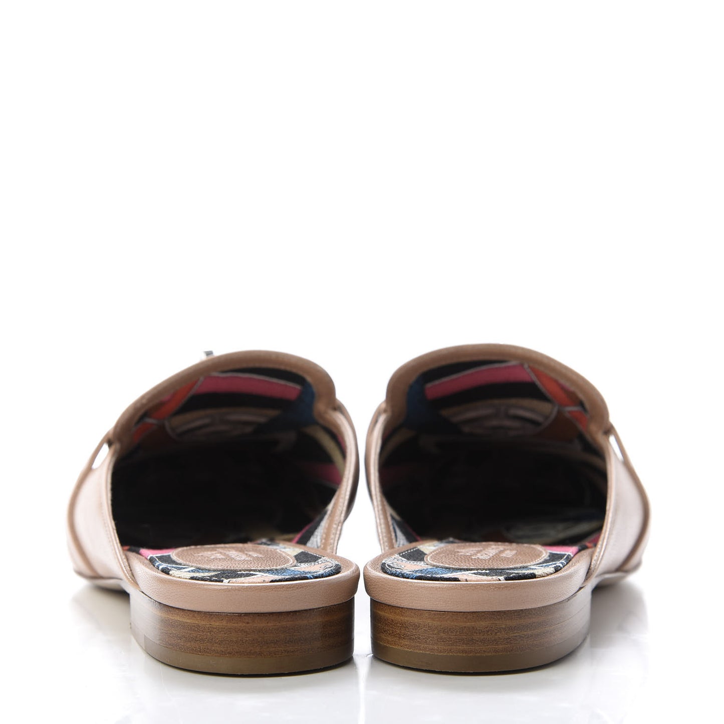 Goatskin Oz Mules 37 Bois De Santal