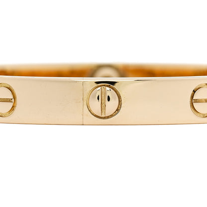 Cartier 18K Yellow Gold LOVE Bracelet 16 4 of 9
